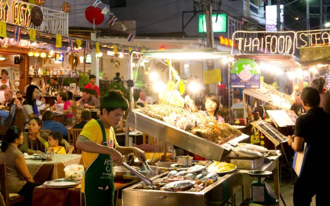 Thai street food V Western foods