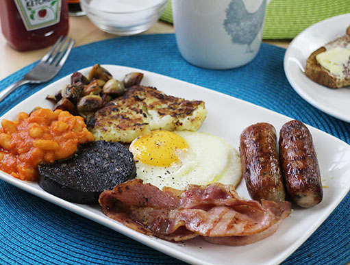 English Breakfast in Pattaya